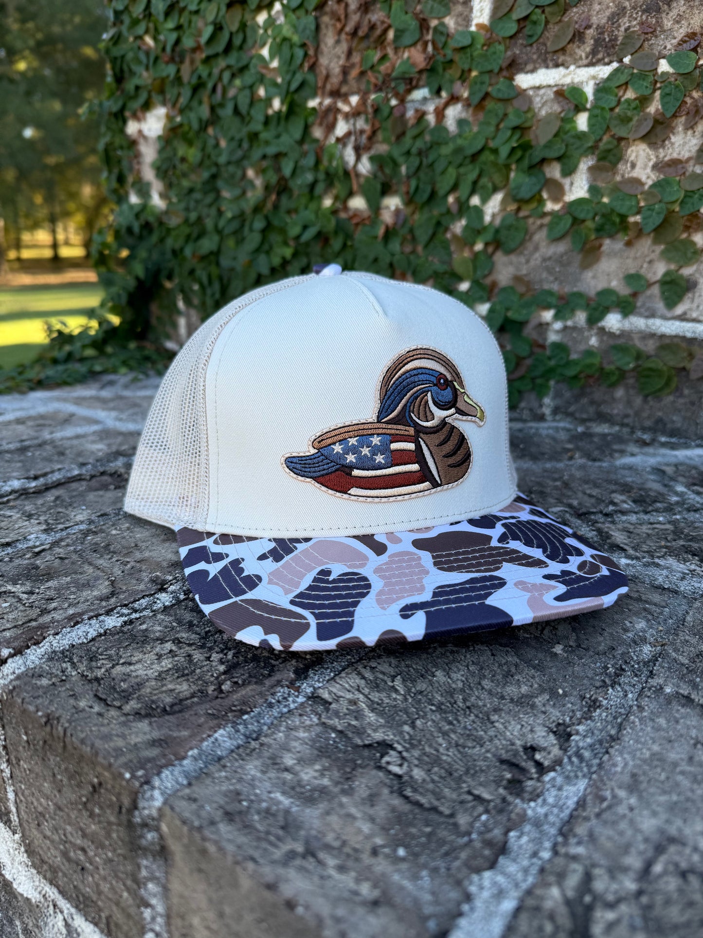 Duck Camo Mesh Trucker