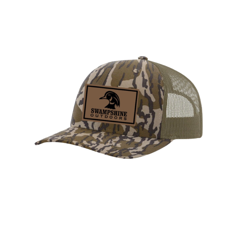 Bottomland Leather Patch Wood Duck Snapback