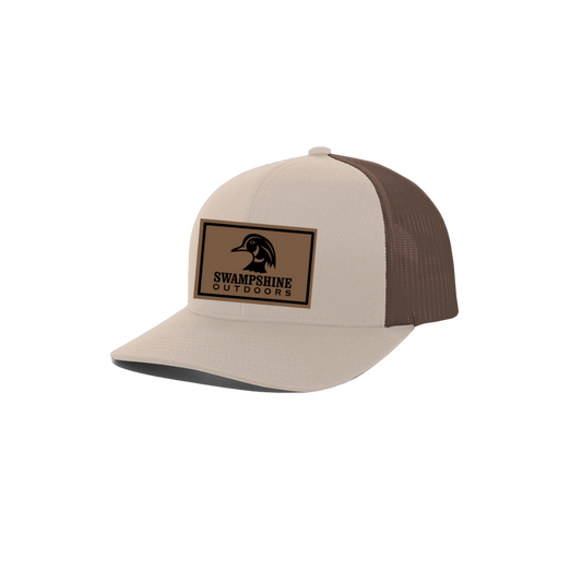 Wood Duck Leather Patch Snapbacks