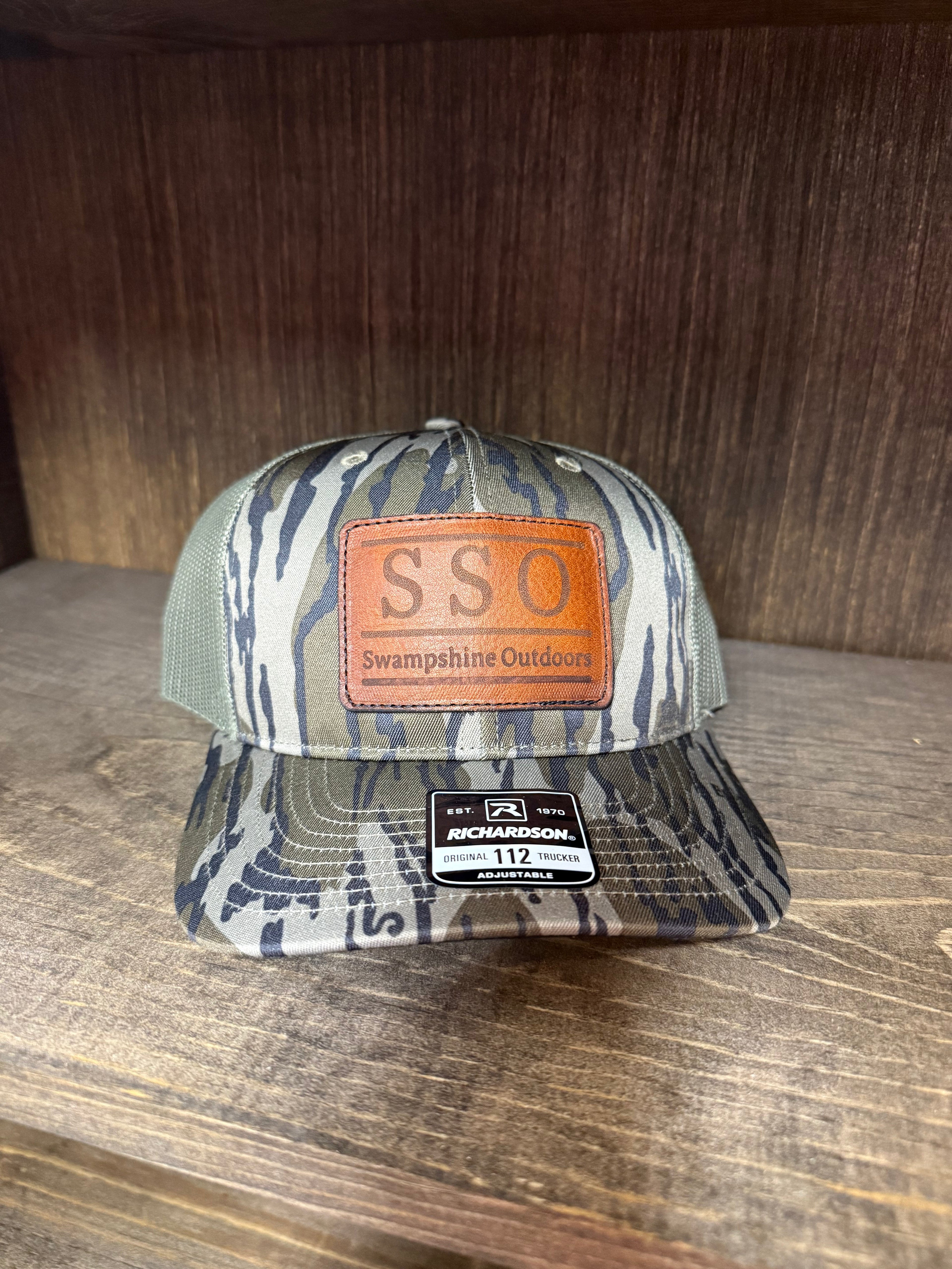 SSO Leather Patch Hats