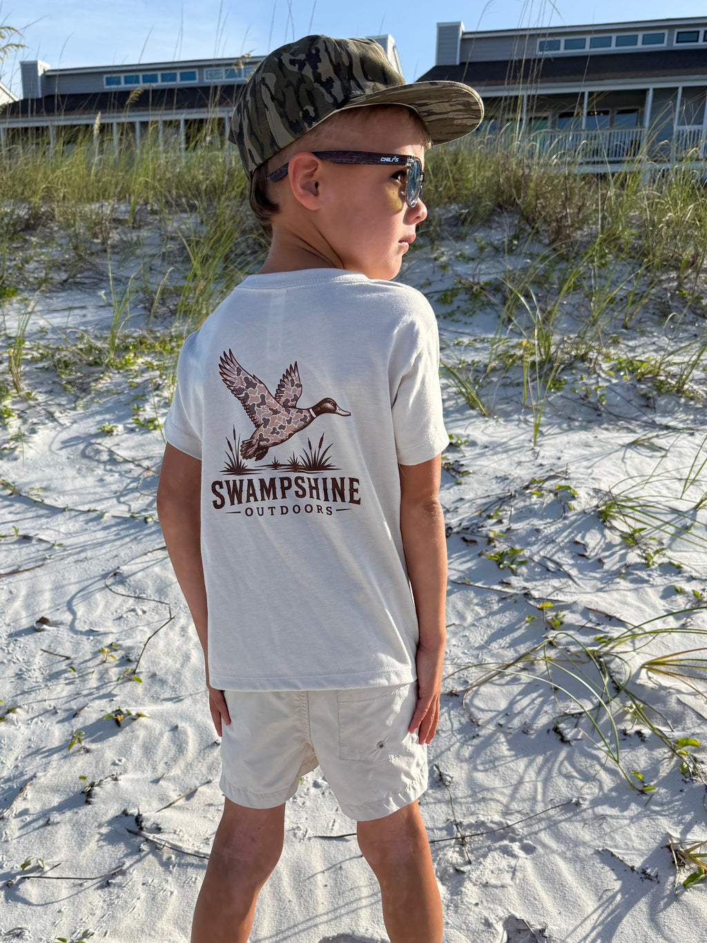 Camo Duck Toddler & Youth Tee