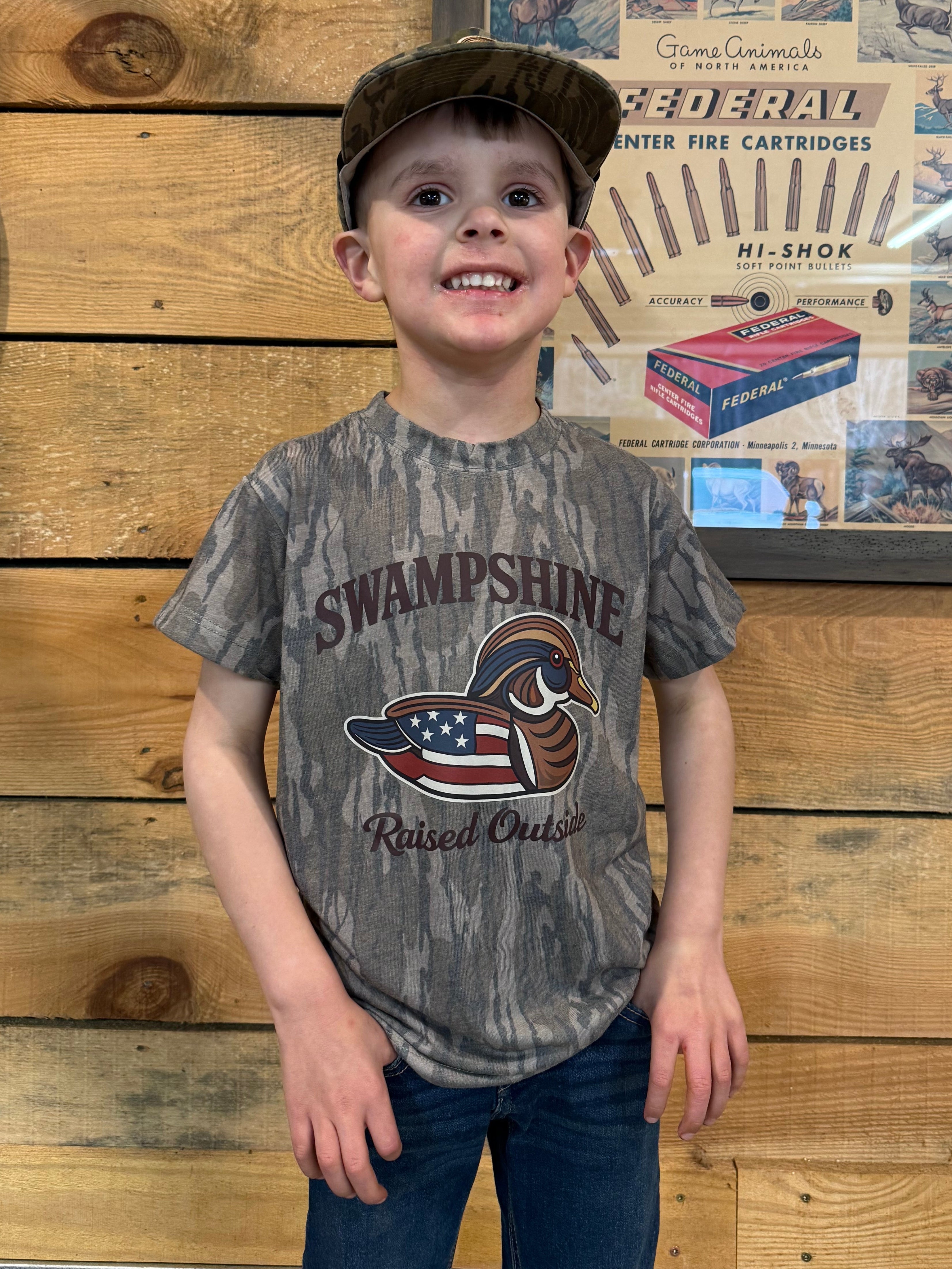 Mossy Oak Bottomland Toddler & Youth Duck Tee