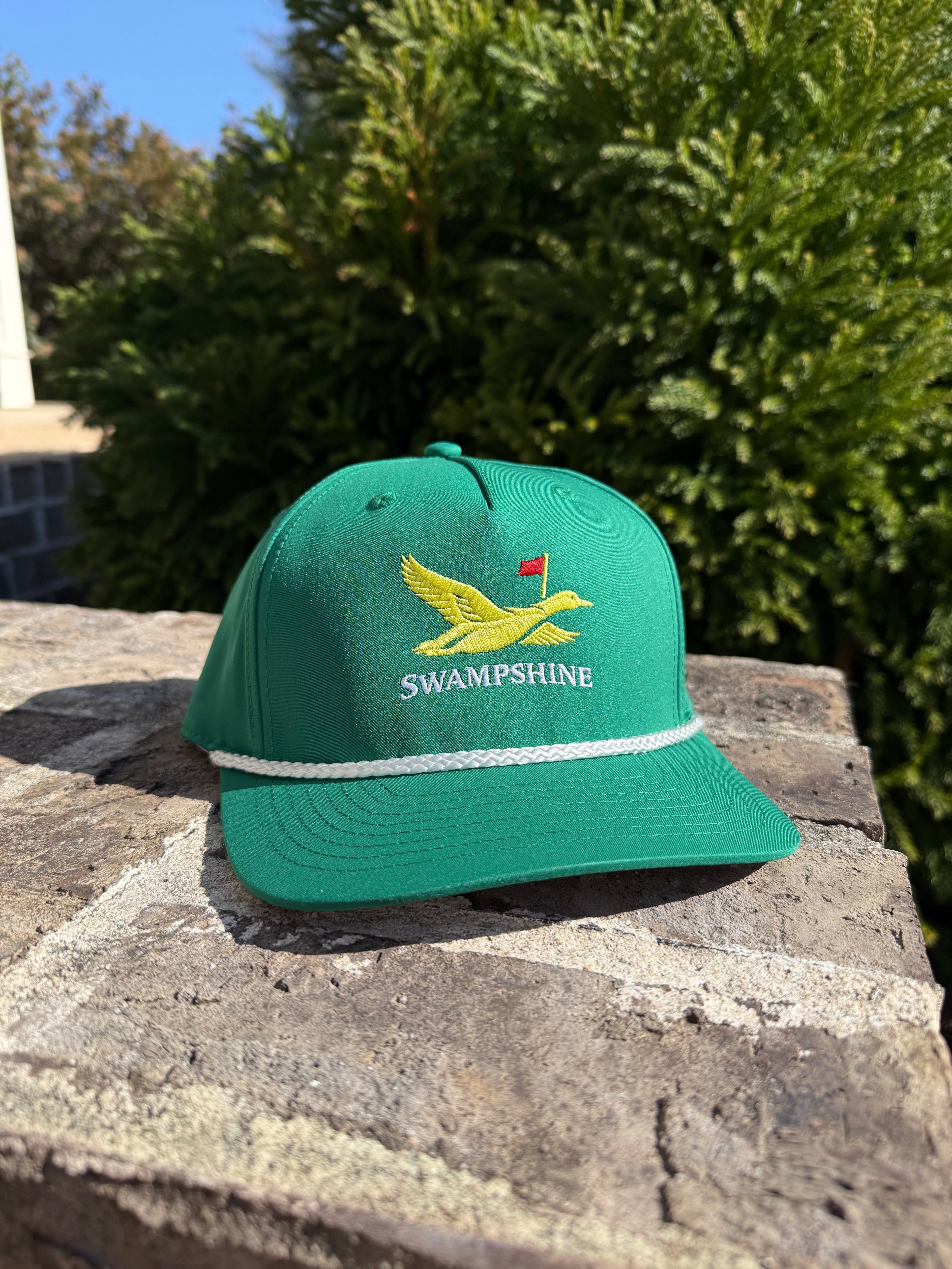Green Golf Hat