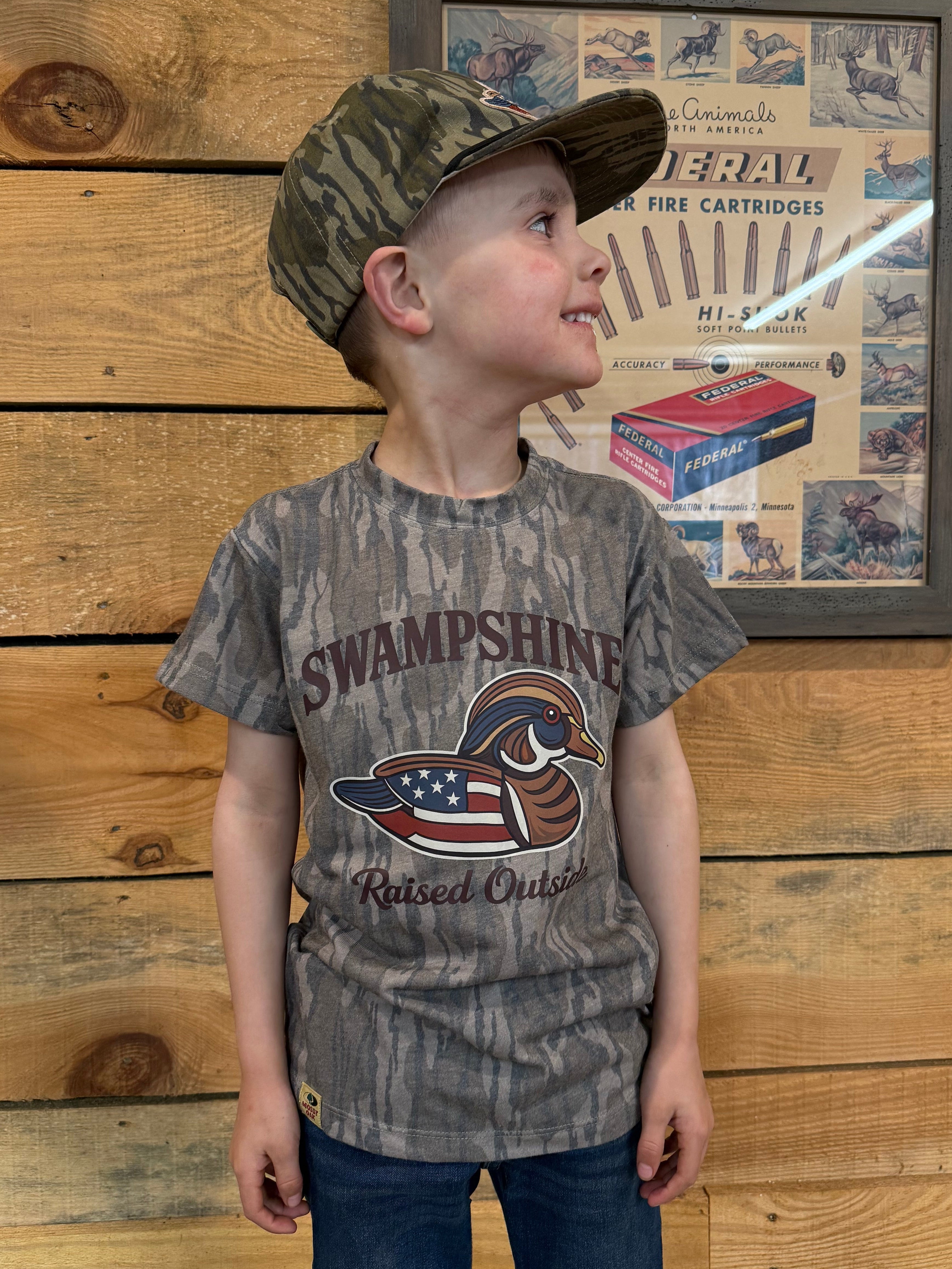 Mossy Oak Bottomland Toddler & Youth Duck Tee