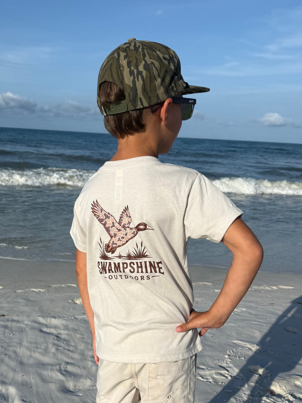 Camo Duck Toddler & Youth Tee