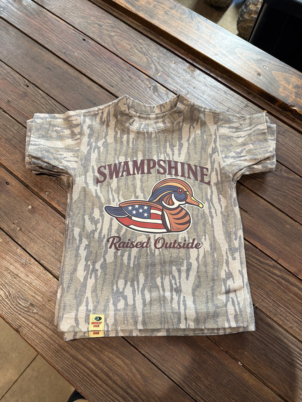 Mossy Oak Bottomland Toddler & Youth Duck Tee