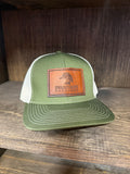 Olive Original Leather Patch