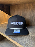 Swampshine Puff Black & White
