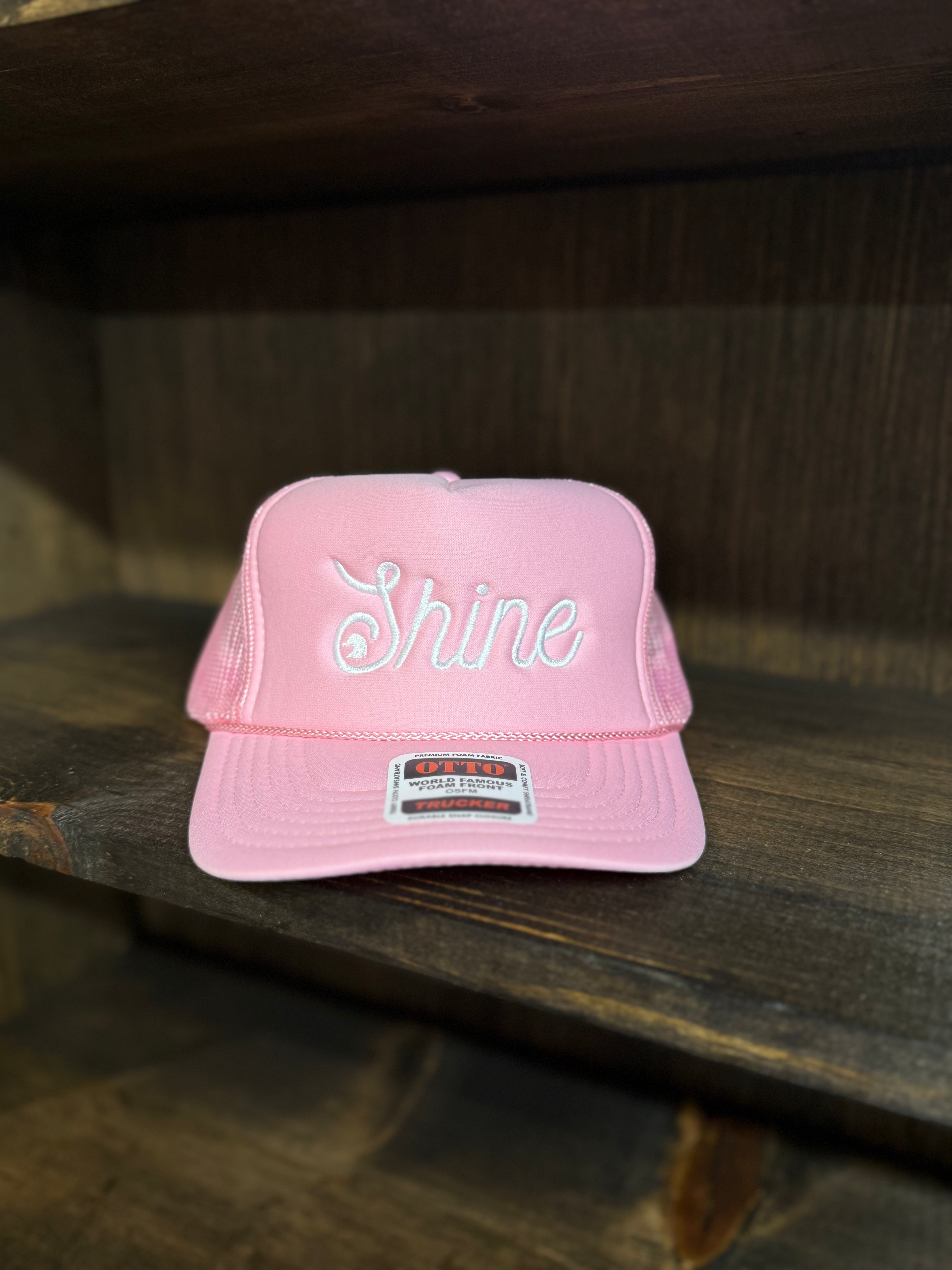Pink Shine Trucker