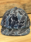 Blue & Gray 5 Panel 3D Logo