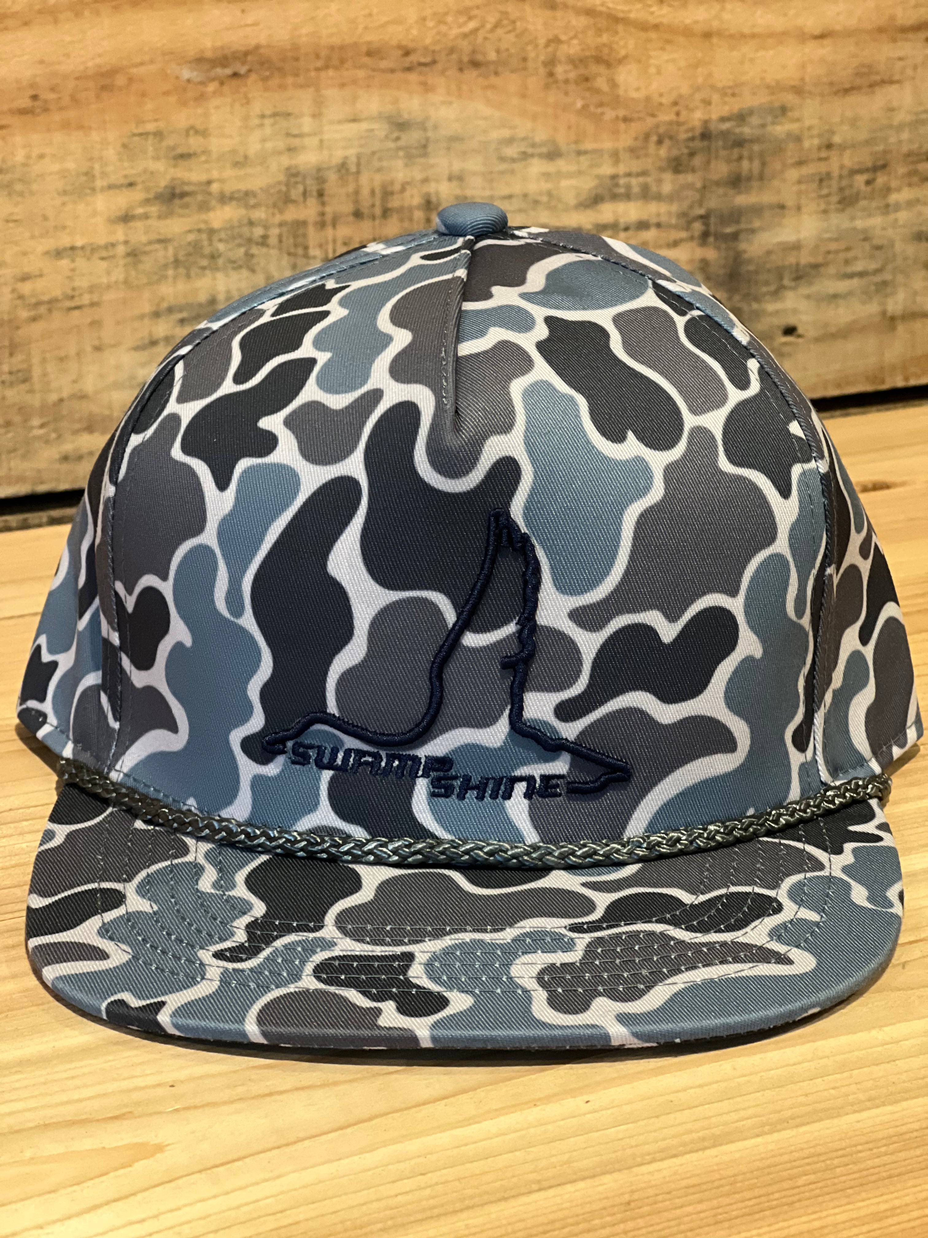 Blue & Gray 5 Panel 3D Logo