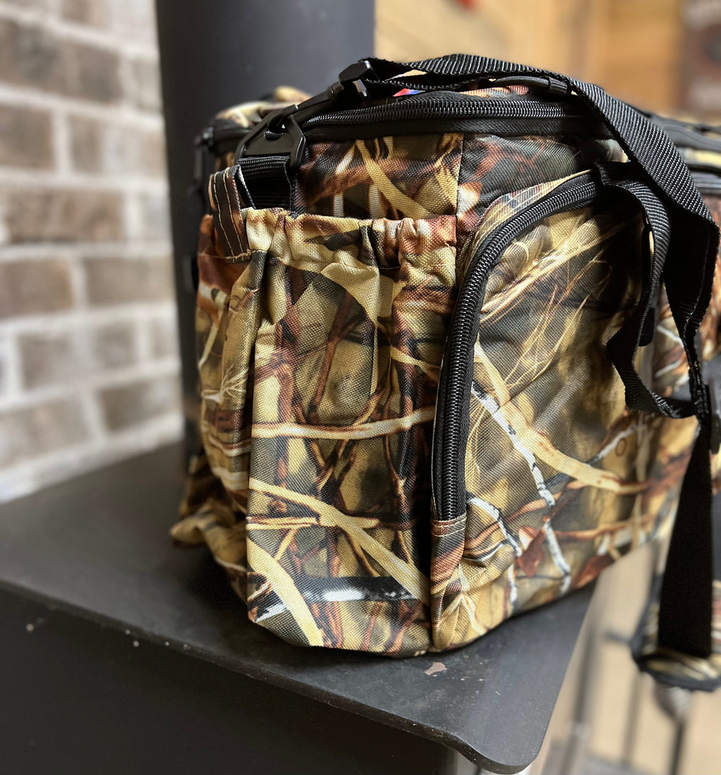 Camouflage Wood Duck Logo Blind Bag