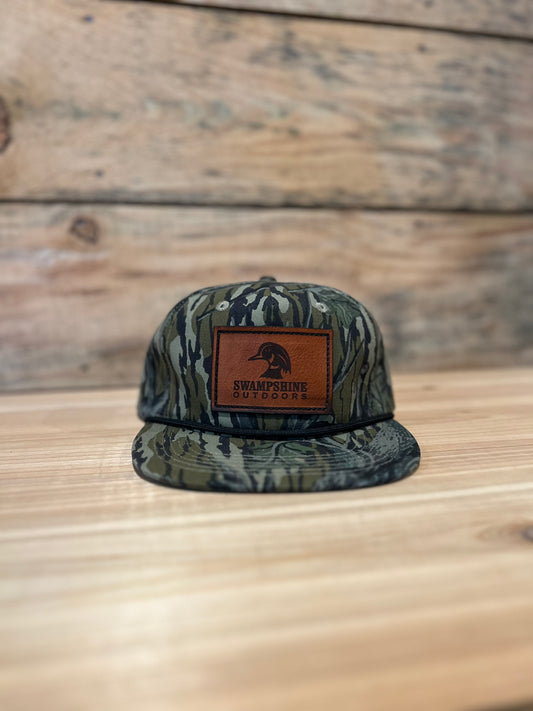 Mossy Oak Treestand Gramps Leather Patch