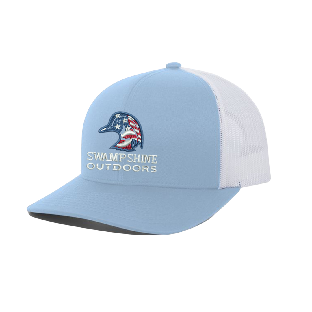 Patriotic Wood Duck Snapbacks